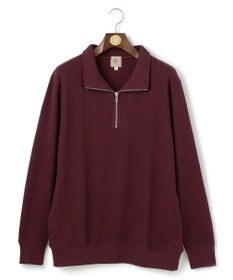 J.PRESS MEN 【J.PRESS PREMIUM JERSEY】ハーフジップ トレーナー