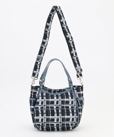 Y'SACCS ドローイングチェック2WAYミニトート