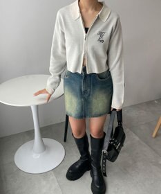 WEGO WZIPスターモチーフニット