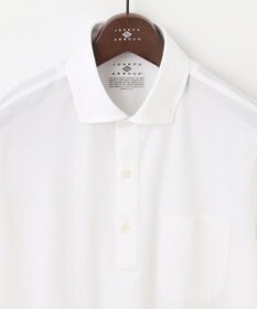 JOSEPH ABBOUD 【オーガニックコットン使用】ブロックサッカーポロシャツ