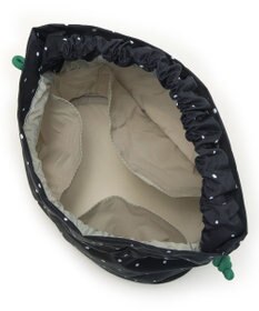 LeSportsac GH DRAWSTRING XBODY/ブリスドット/グリーンコード