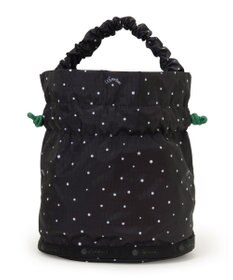 LeSportsac GH DRAWSTRING XBODY/ブリスドット/グリーンコード