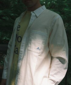 SHARE PARK MENS 【UVカット・撥水・ストレッチ】イージーデニムレギュラーカラーシャツ