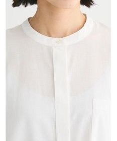 Green Parks 綿麻混ポンチョ風シャツ