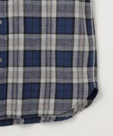 JOSEPH ABBOUD MOUNTAIN 【サスティナブル】オーガニックラフィーチェック シャツ