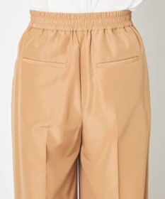 NAVE 【ReNAVE・セットアップ可/撥水加工/防シワ/ウエストゴム】ポリエステルタッサー パンツ