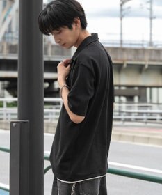 WEGO 【ユニセックス着用ITEM】フェイクレイヤードニットポロシャツ（SS）