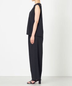 NAVE 【ReNAVE・洗える/撥水加工/接触冷感/UVケア/セットアップ】ナイロンタスラン ノースリブラウス