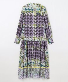 GRACE CONTINENTAL キカプリントティアードワンピース