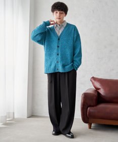 WEGO ツイストブークレカーディガン