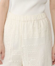 GRACE CONTINENTAL キカレースイージーパンツ