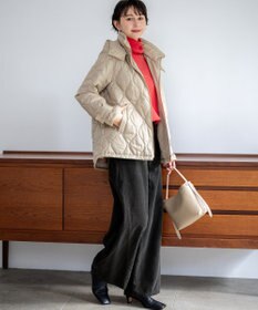 23区 【滝沢眞規子さん着用/洗える】コットン コーデュロイ ワイド パンツ