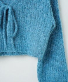 WEGO アンサンブルニットリボンカーデ