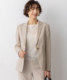 23区 【先行予約】アイアスマットストレッチ テーラードジャケット