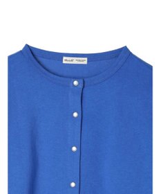 CRAFT STANDARD BOUTIQUE ウ゛ィンテージ風天竺　パール釦クルーカーデＬ／Ｓ