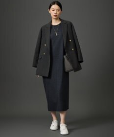 自由区 S 【オンオフ活躍・品よく決まる】チェックパターン ジャコット