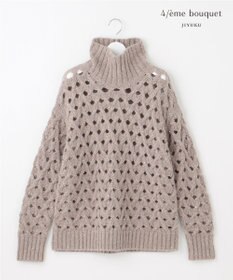 自由区 【カトリエムブーケ】Paillette mix スパンコールプルオーバーニット