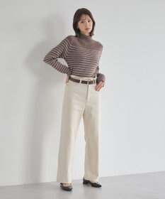 earth music&ecology 【イージーケア】【洗濯機洗い可】レンチング(TM)エコヴェロ(TM)(リブタートル)