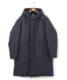 J.PRESS MEN 真冬の上質ドレスダウン【軽量 / 保温性 / 撥水性 / 透湿】ストレッチタフタ ADSモッズダウン コート ネイビー系