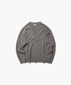 ATON WOOL WASHI | オーバーサイズカーディガン - UNISEX