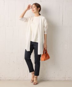 組曲 L 【WEB限定】ストレッチテーパード パンツ