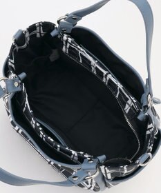 Y'SACCS ドローイングチェック2WAYミニトート