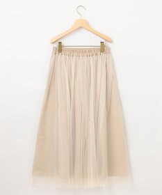 組曲 L 【WEB限定・2SET】シャイニーラメニット×チュールスカート