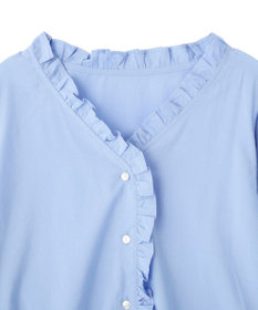 AMERICAN HOLIC フリルVネックブラウス