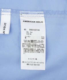 AMERICAN HOLIC フリルVネックブラウス