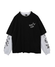 WEGO 【ユニセックス着用ITEM/2点SET】アクセ付きアンサンブルT（LS）