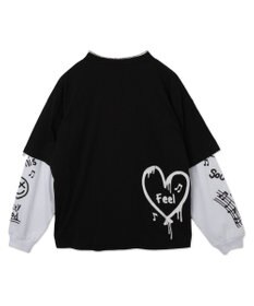 WEGO 【ユニセックス着用ITEM/2点SET】アクセ付きアンサンブルT（LS）