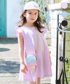 ANY KIDS ひんやりクール カットソーワンピース