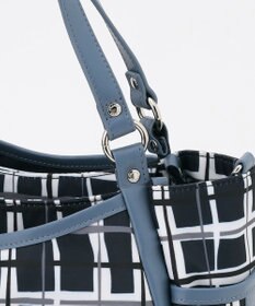 Y'SACCS ドローイングチェック2WAYミニトート