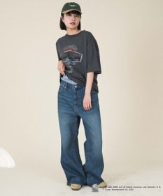WEGO 【新柄追加/ユニセックス着用アイテム/SMLサイズ展開】TOMandJERRYグラフィックT（S）