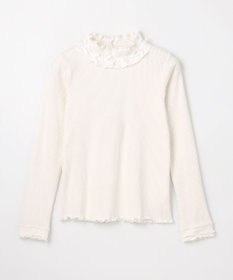 ANY KIDS 襟リボンカットソー