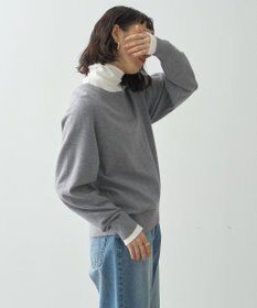 AMERICAN HOLIC バイパチカフタンネックラグランニットプルオーバー