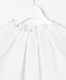 自由区 L 【カタログ掲載】ナチュラルタッチスタンドカラー ブラウス