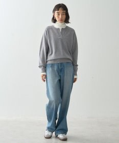 AMERICAN HOLIC バイパチカフタンネックラグランニットプルオーバー