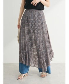 Green Parks ・ＥＬＥＮＣＡＲＥ　ＤＵＥ　レースアシンメトリースカート