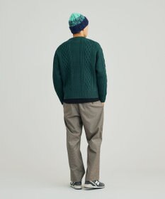 J.PRESS YORK STREET 【UNISEX】アランケーブル クルーニット