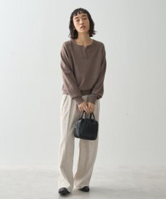 AMERICAN HOLIC バイパチカフタンネックラグランニットプルオーバー