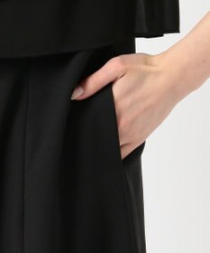 組曲 NOIR 【洗える】ウォッシャブルストレッチバーズアイ　ジャケット＋ワンピース