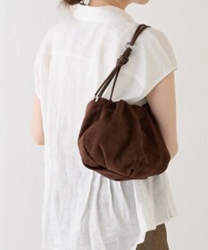 russet 【WEB限定】スエード巾着4WAYショルダーバッグ(CE-1793-WEB)