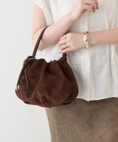 russet 【WEB限定】スエード巾着4WAYショルダーバッグ(CE-1793-WEB)