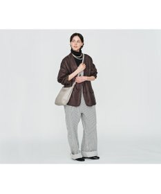 genten フェザートートバッグ　2wayショルダーバッグ
