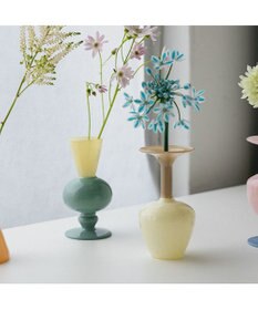 PRESENTERS ROOM amabro / MINI VASE TWO TONE(Beige×Green)