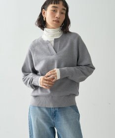 AMERICAN HOLIC バイパチカフタンネックラグランニットプルオーバー