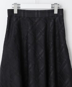 ANY SIS シアーチェック スカート