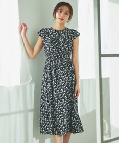 Feroux 【美人百花7月号掲載】フラワープリント ワンピース
