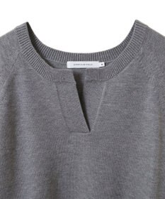 AMERICAN HOLIC バイパチカフタンネックラグランニットプルオーバー